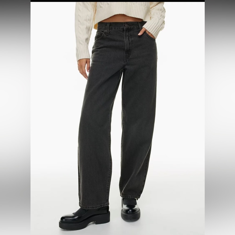 COPY - Baggy Dad Levi Jeans - black, size 25